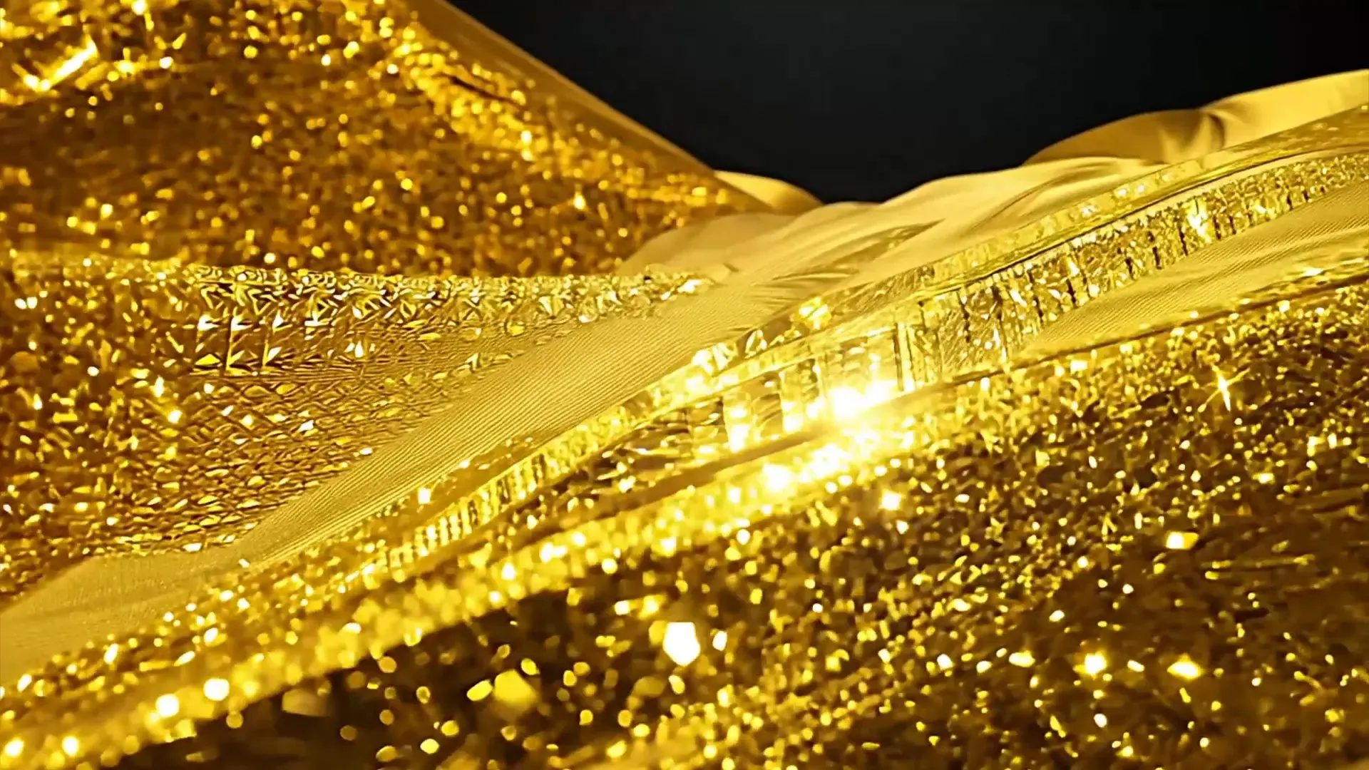 Luxurious Gold Background for Title Animations and Corporate Videos